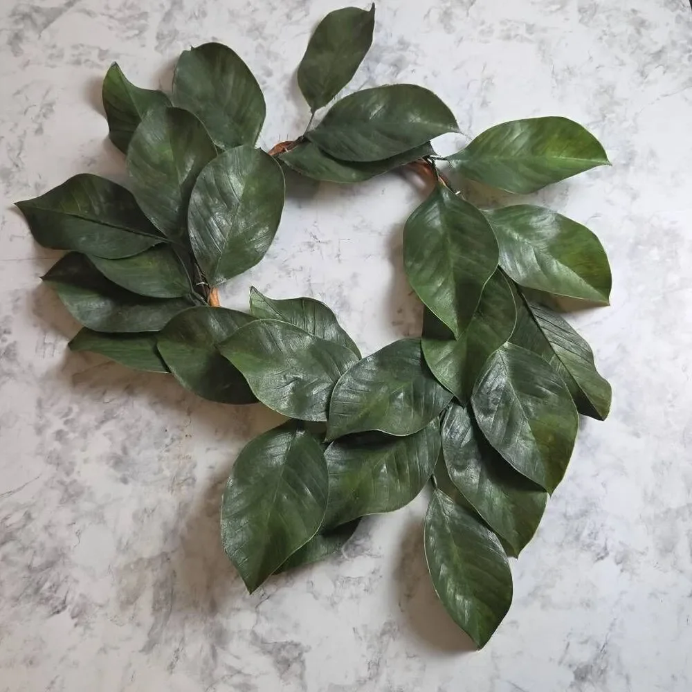 Door Wreath Faux Leaves‎